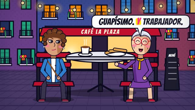 Scene from “My mother in Madrid”