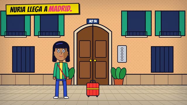 Scene from “My first week in Madrid”