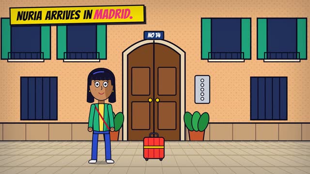 Scene from “My first week in Madrid”
