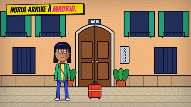 Scene from “My first week in Madrid”