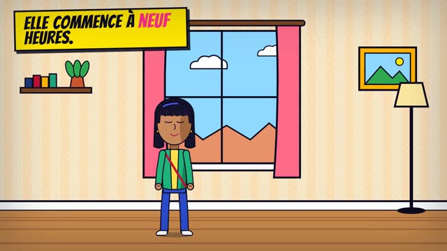 Scene from “My first day at work”
