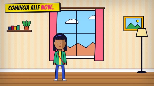 Scene from “My first day at work”